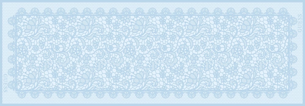 GUESS DANTEL PATTERN LIGHT BLUE ŞAL