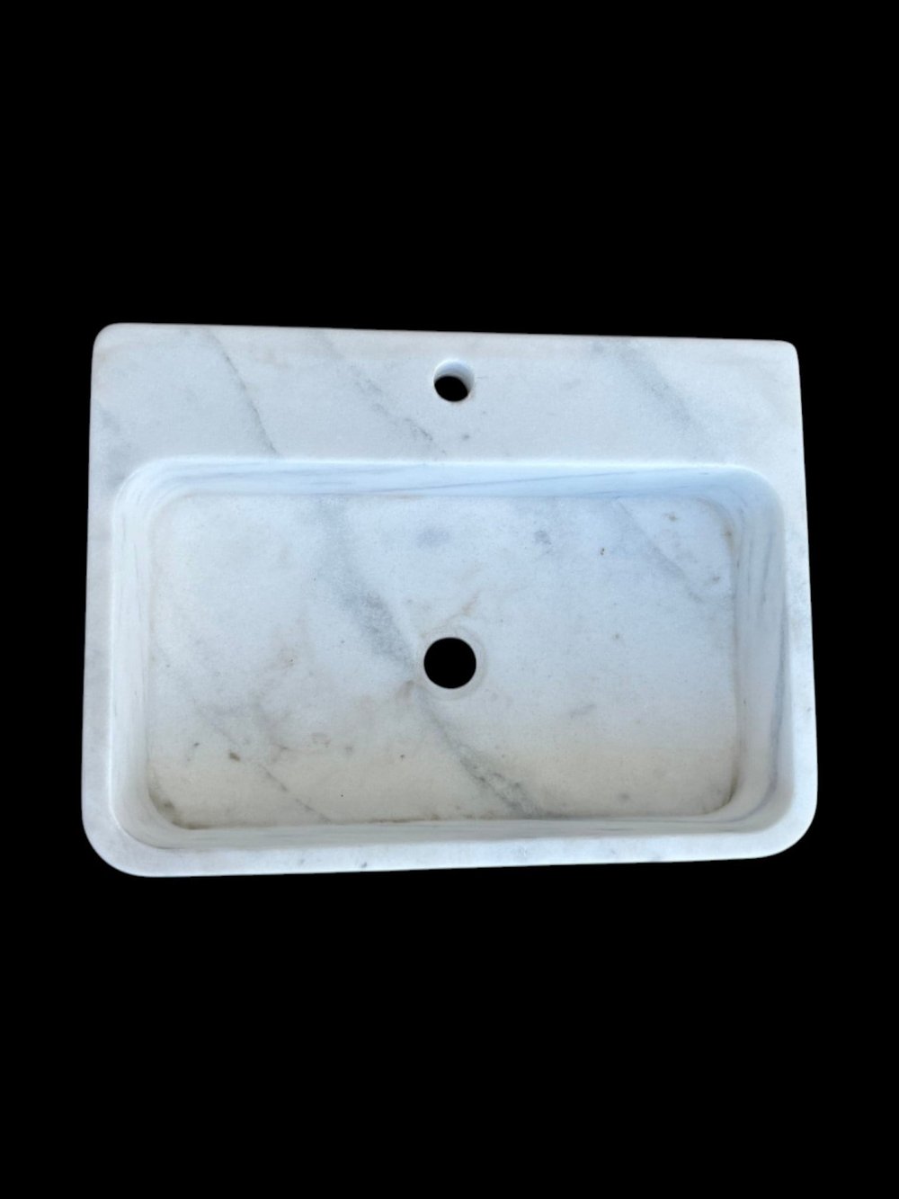Bianco Carrara Duvar Tipi Mermer Lavabo - AMSK26016