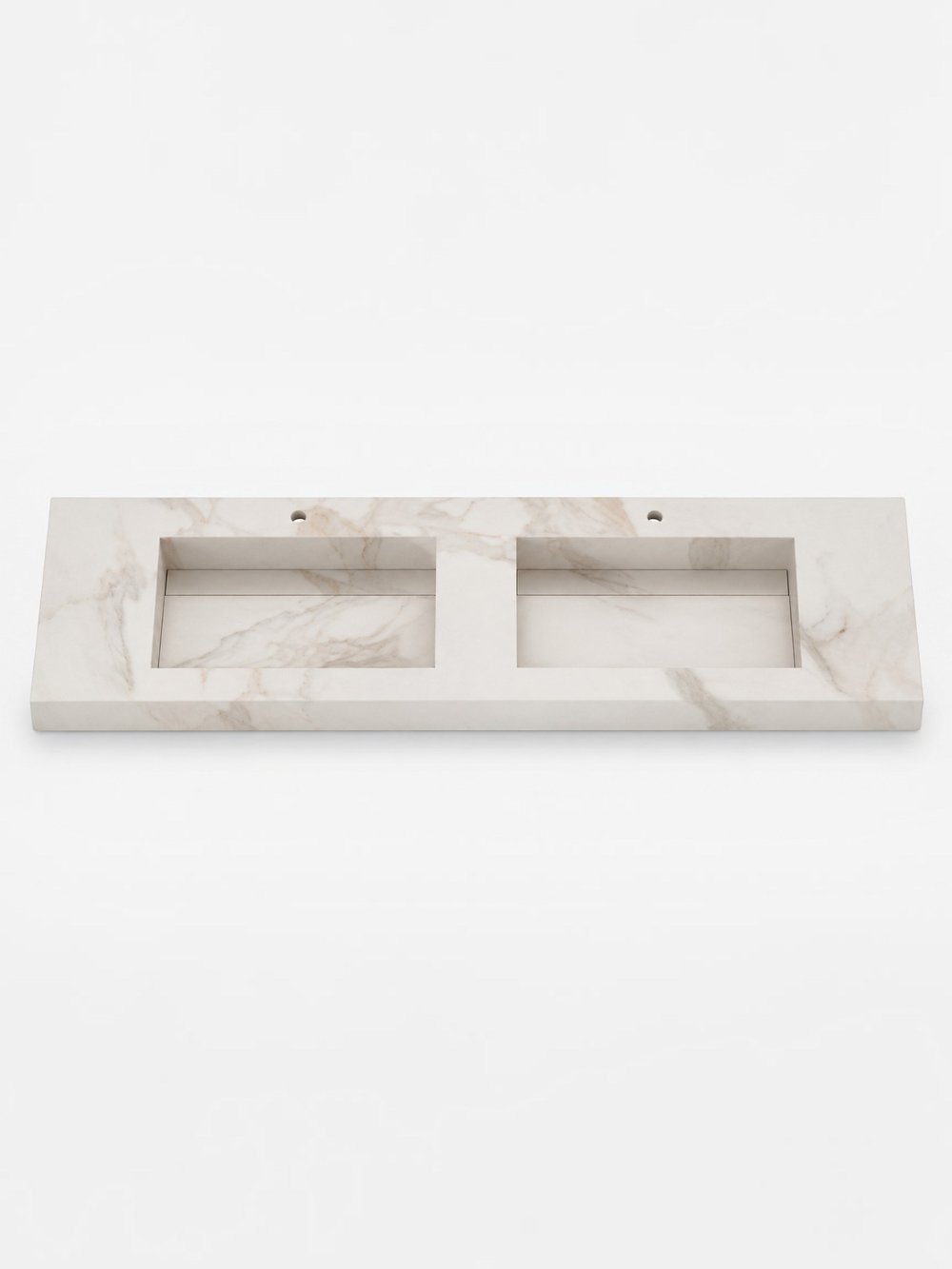 Çift Hazneli Porselen Lavabo - ACDS26001