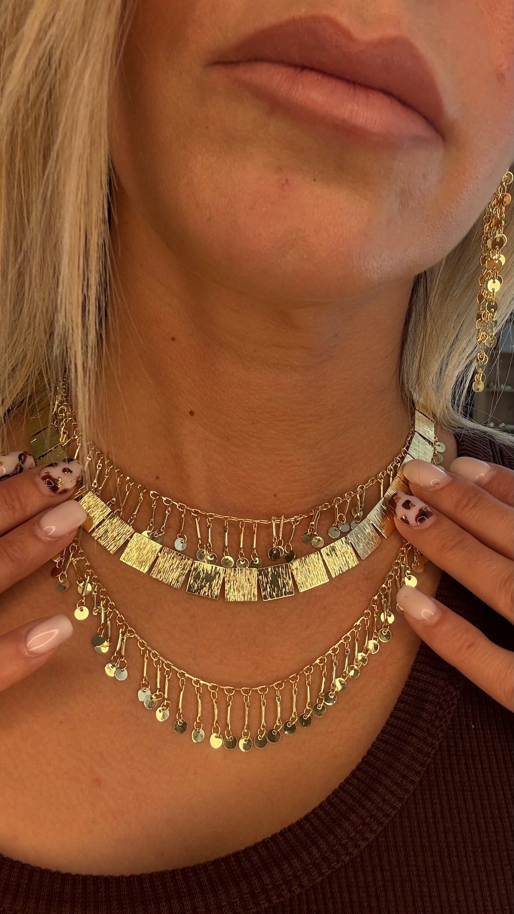 KARE PLAKA GOLD