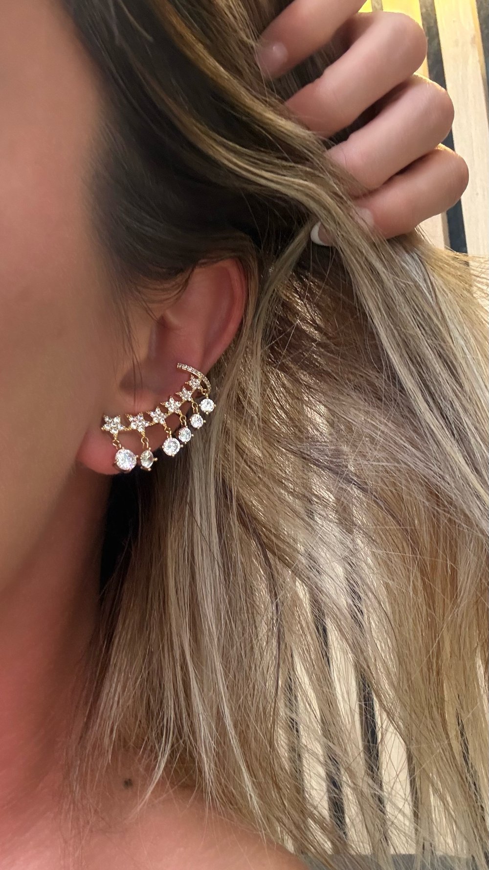 TEK DELİK YILDIZ EARCUFF