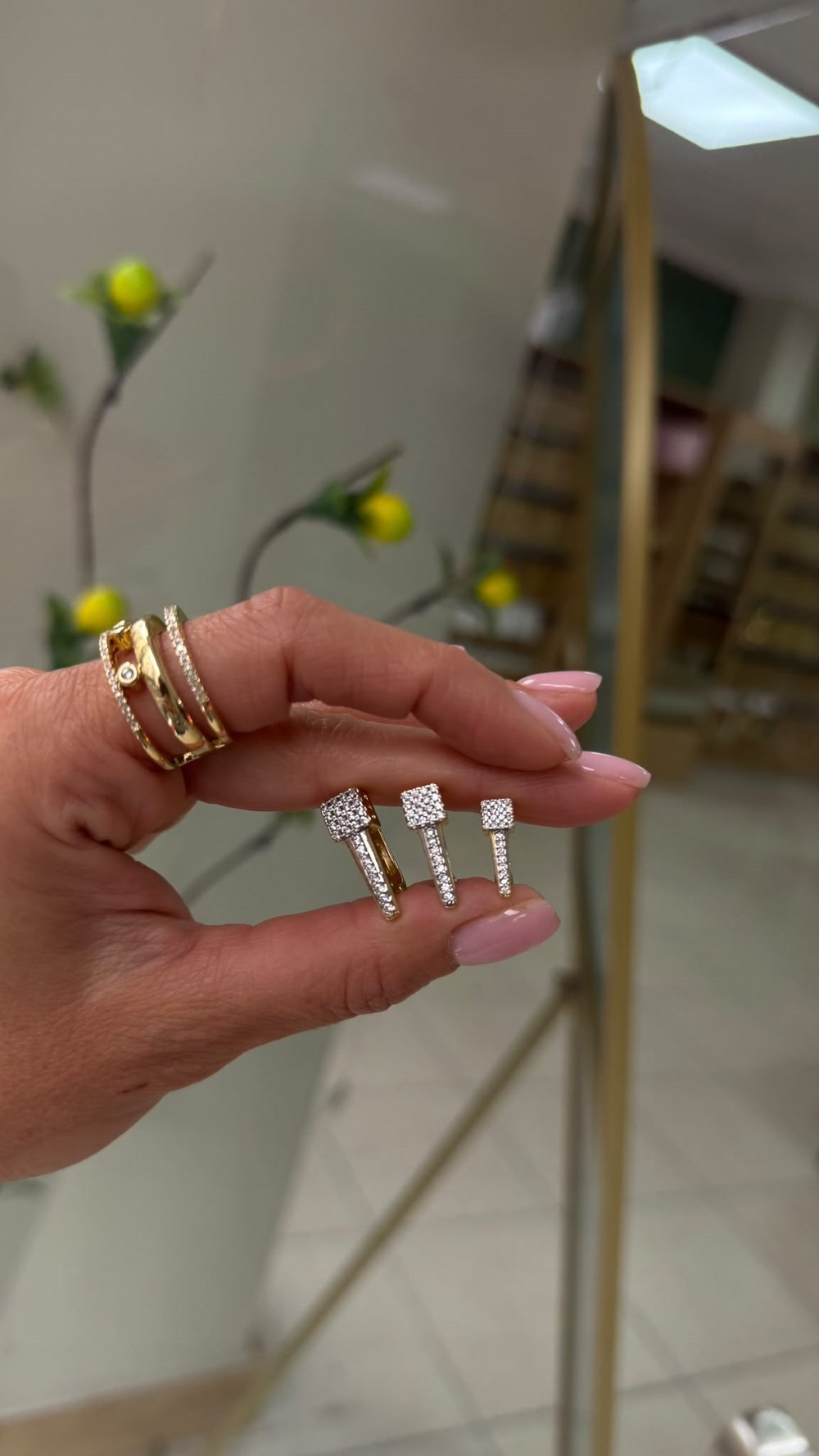 VİP SERİ ÜÇLÜ KÜPE