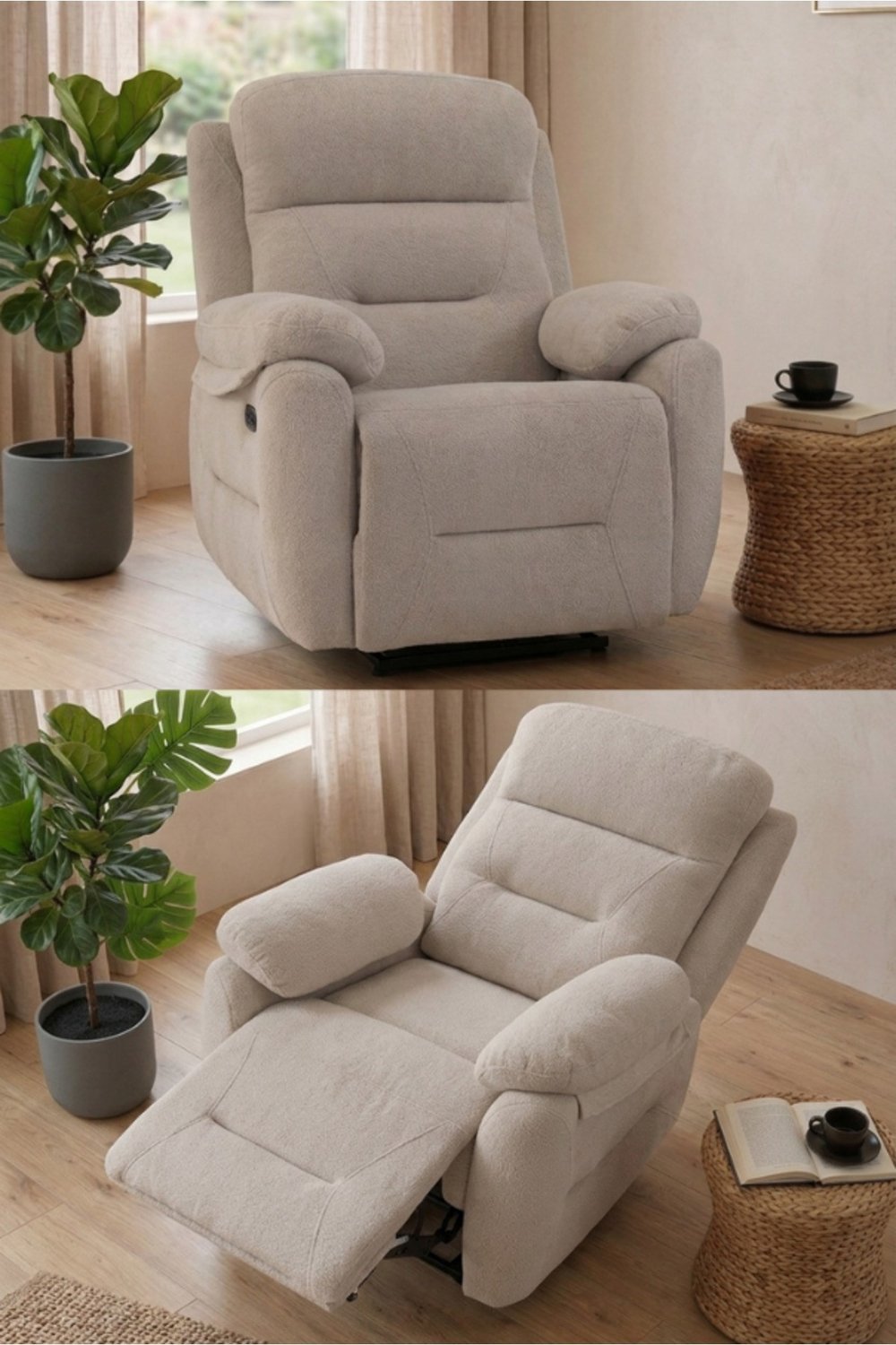 Lusso Comfort Elektrik Mekanizmalı Tv Baba Koltuğu Sallanır