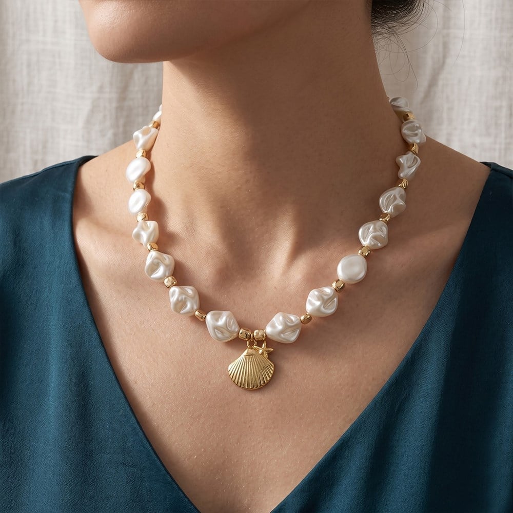 Royal Pearl El Yapımı Kolye