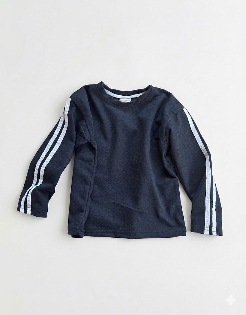 Antrasit Oversize Basic Sweatshirt