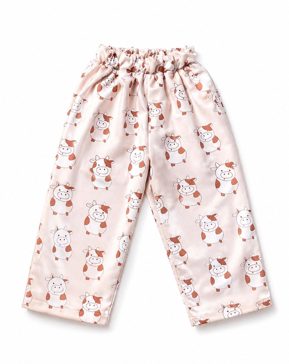 İnek Desen Relaxed Pantolon