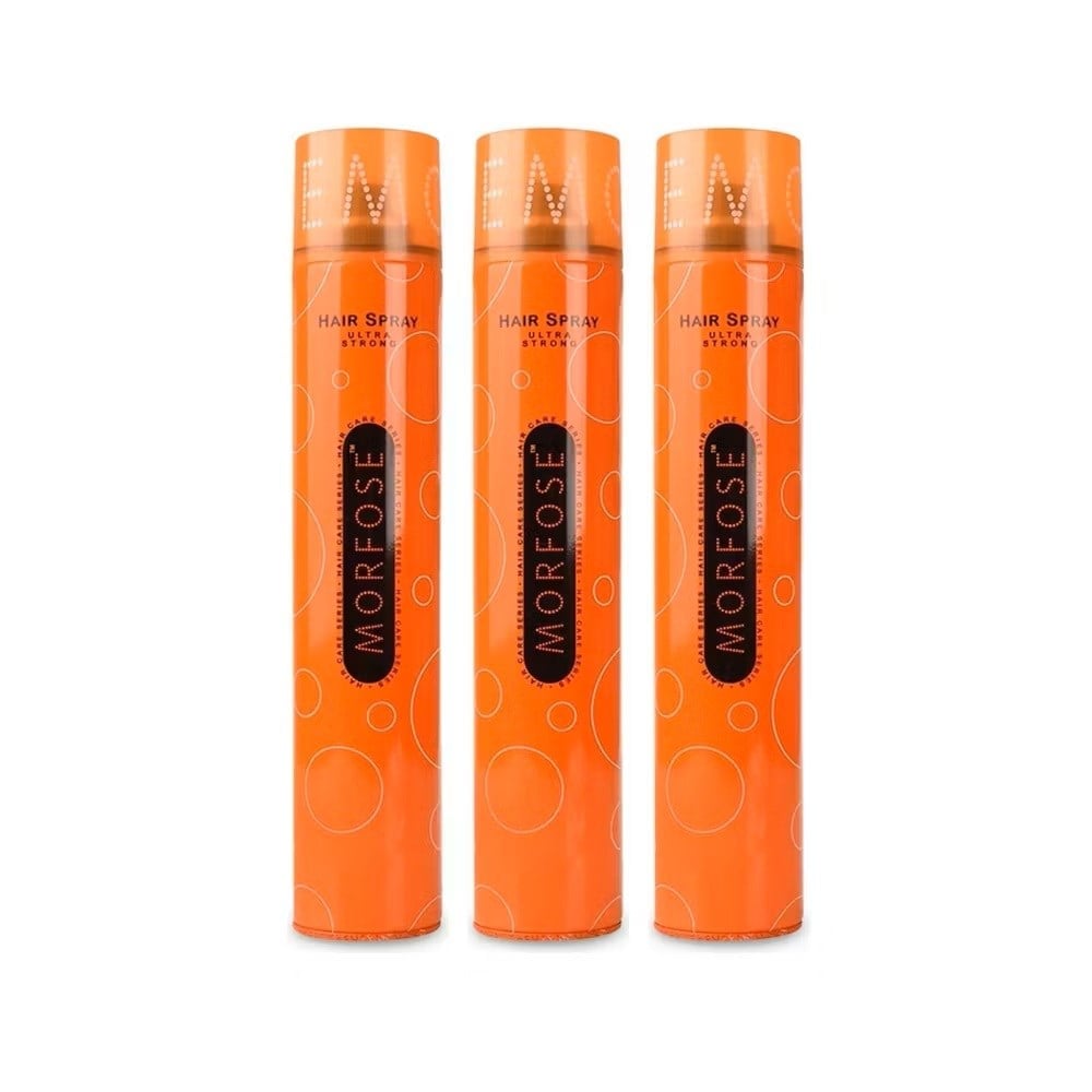Morfose Ultra Sert 400 ml 3 Adet Saç Spreyi
