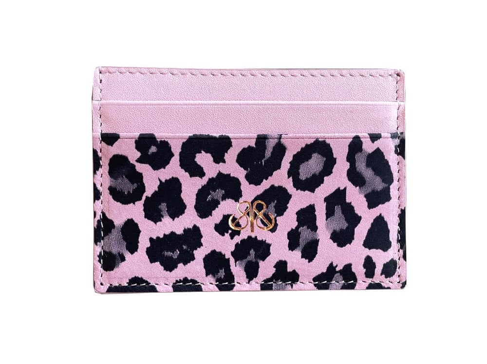 Deri Kartlık Pembe Leopar
