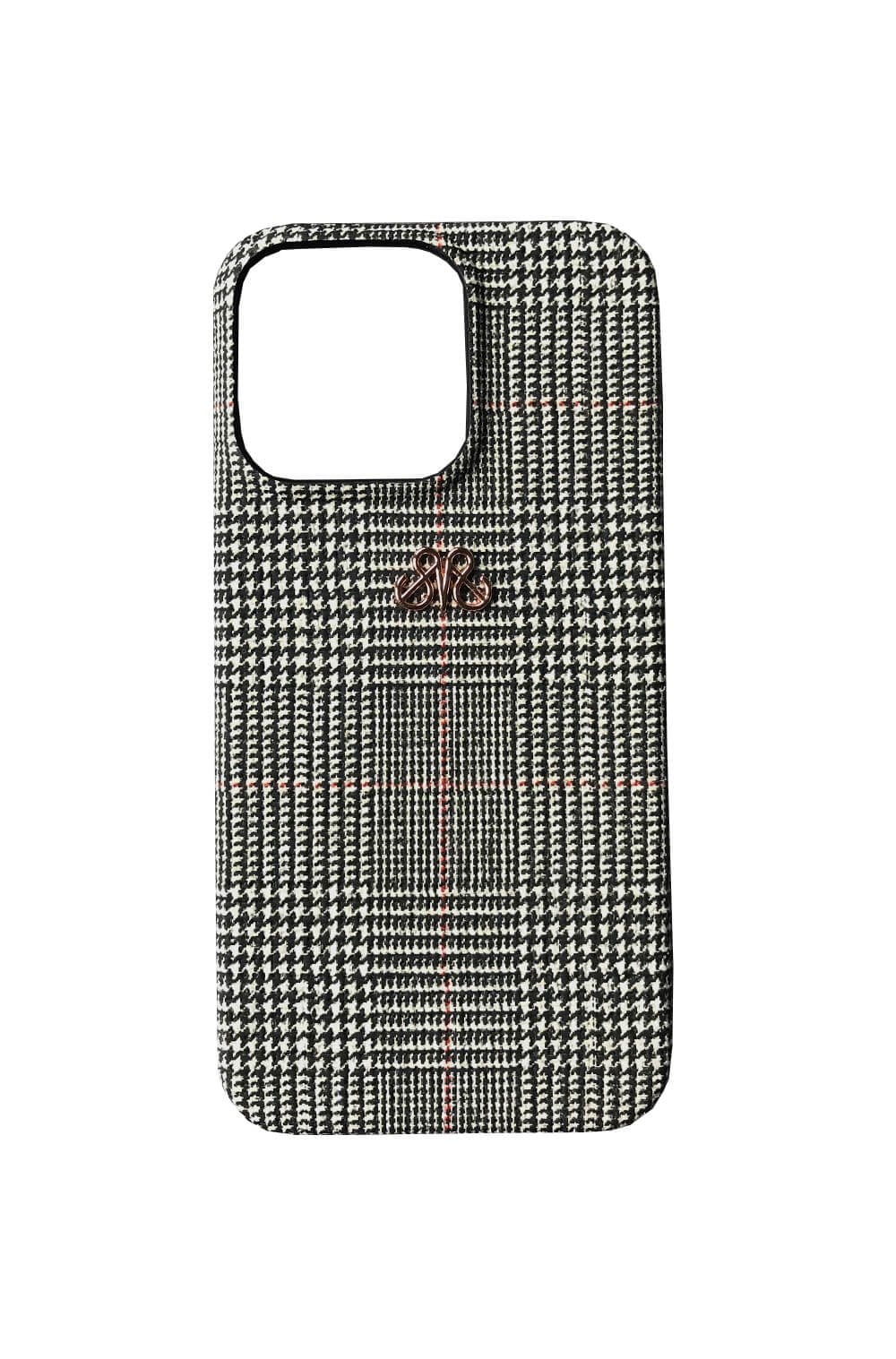 Deri iPhone Kılıf 13 Mini Ekose
