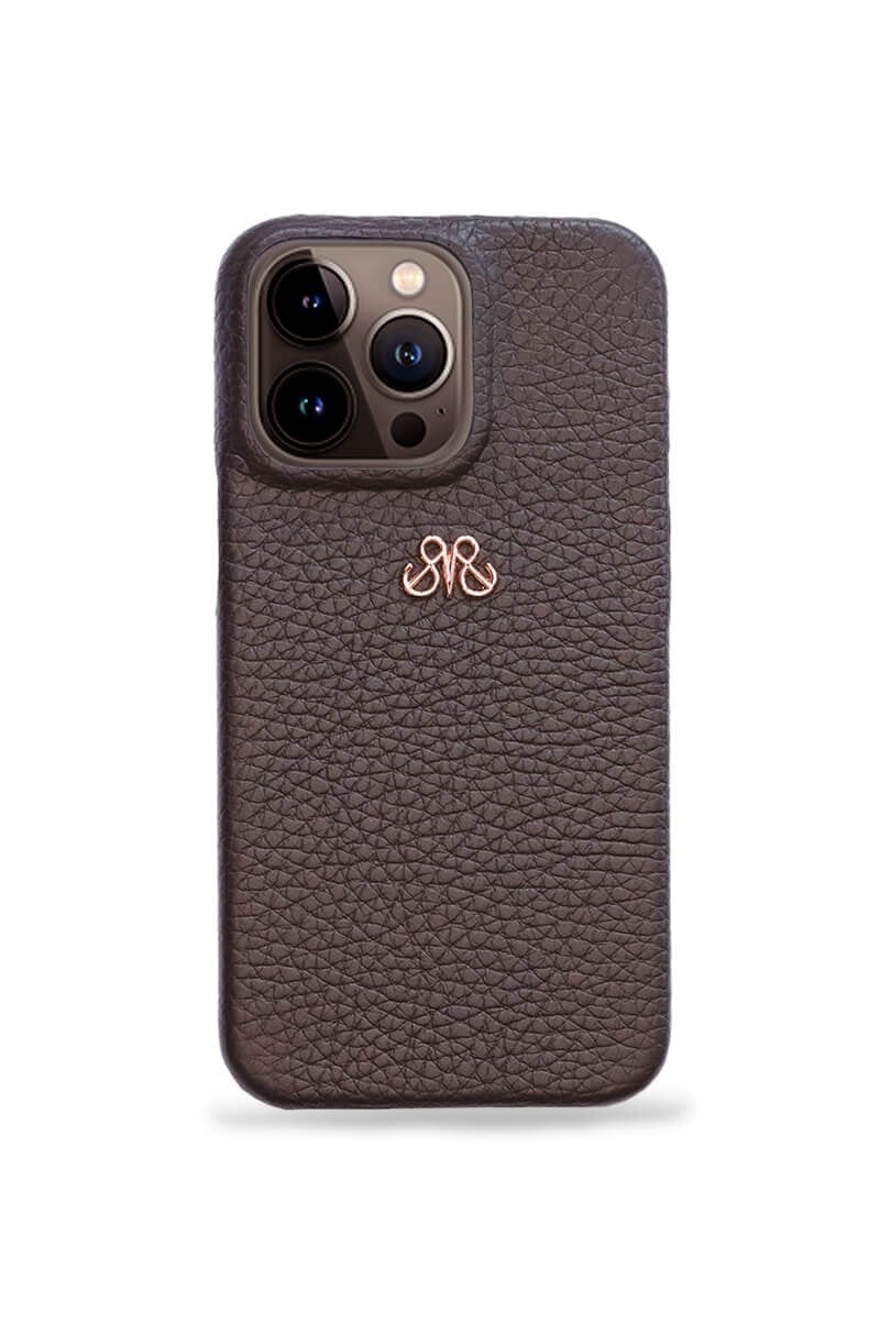 Deri iPhone Kılıf 13 Mini Kahve Togo