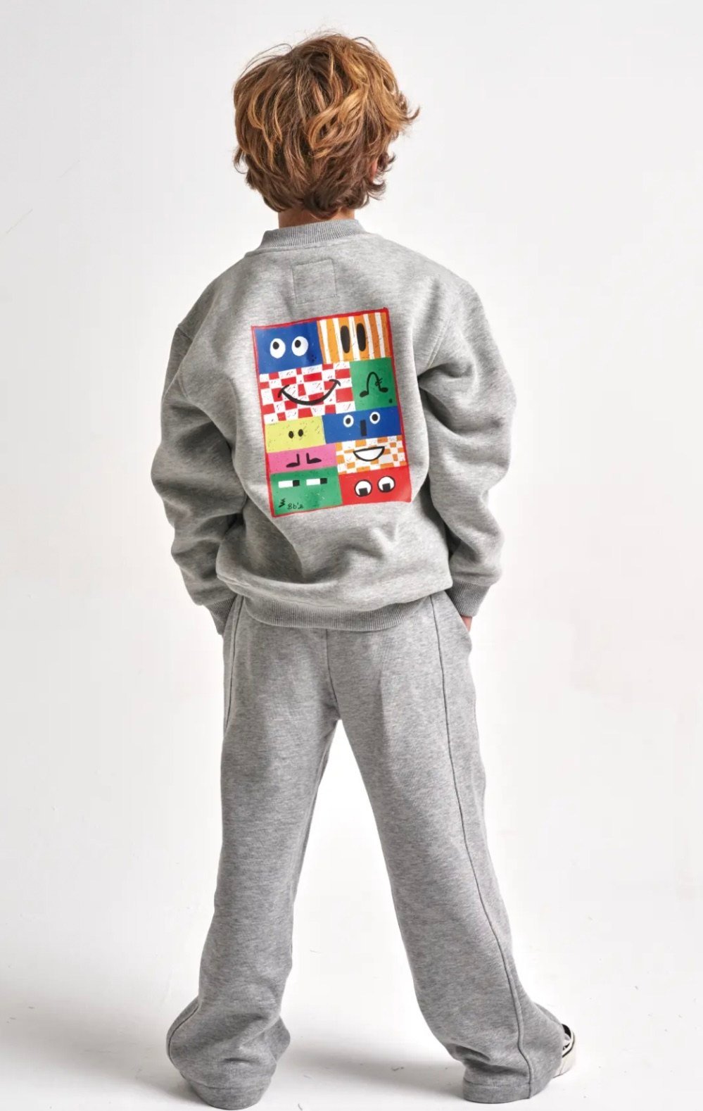 Community Bomber Ceket - Gri Melanj Şardonlu