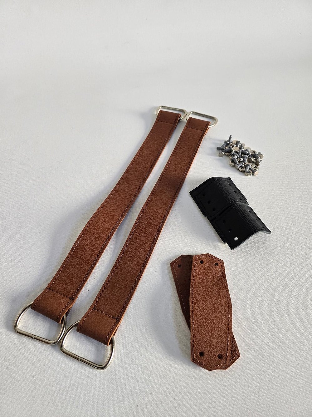 Stella Omuz Askı Set - Kahverengi, Siyah