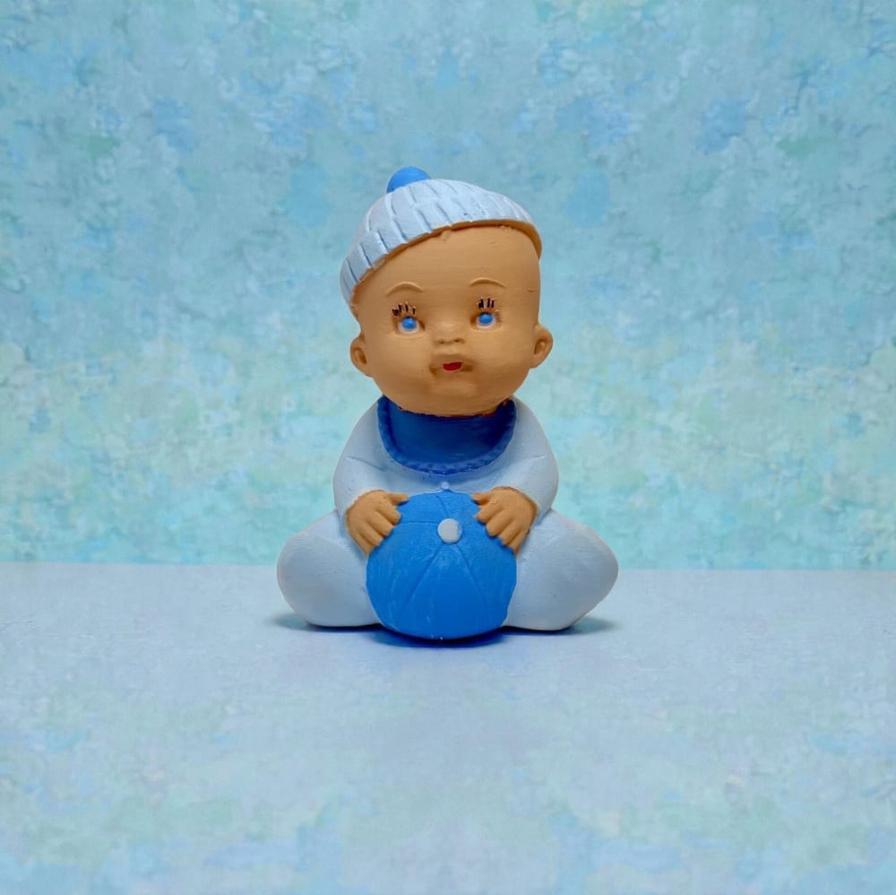 Bereli Erkek  Bebek 13 cm -Teraryum Malzemesi