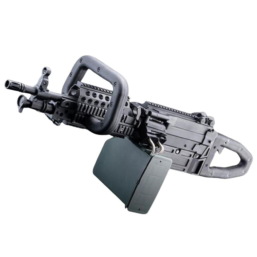 A&K Mugen M249 MK46 SAW LMG Siyah AEG Airsoft Tüfek