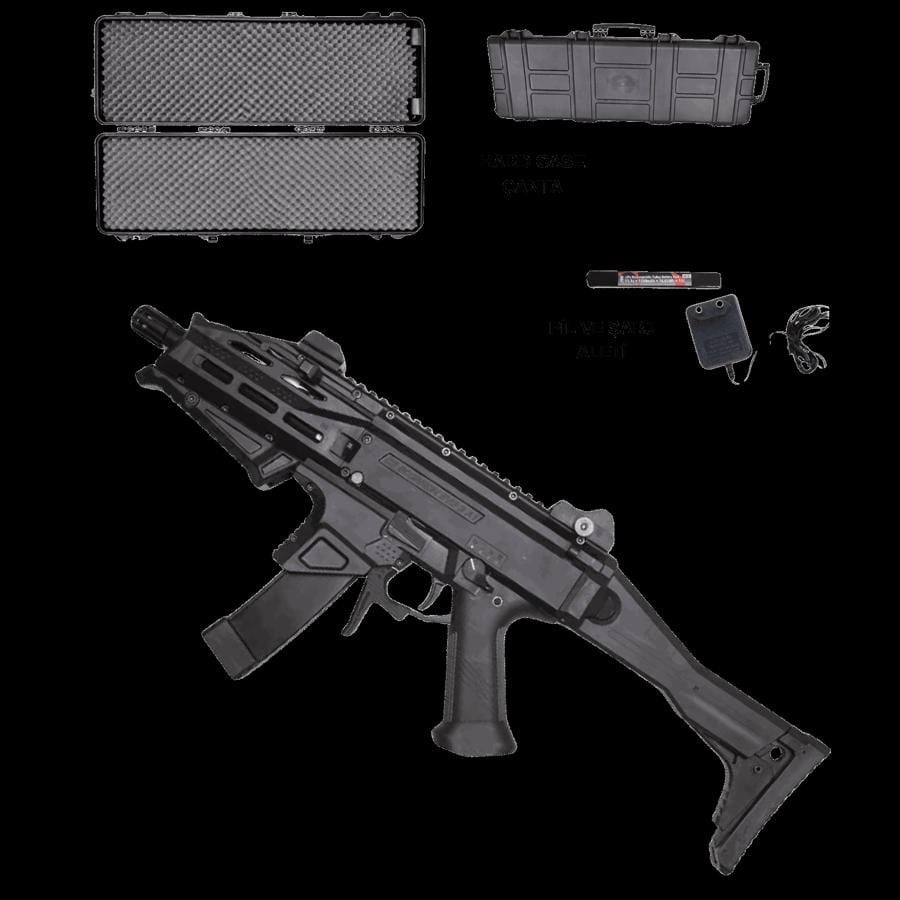 ASG CZ EVO ATEK ÖZEL SET AIRSOFT TÜFEK SİYAH