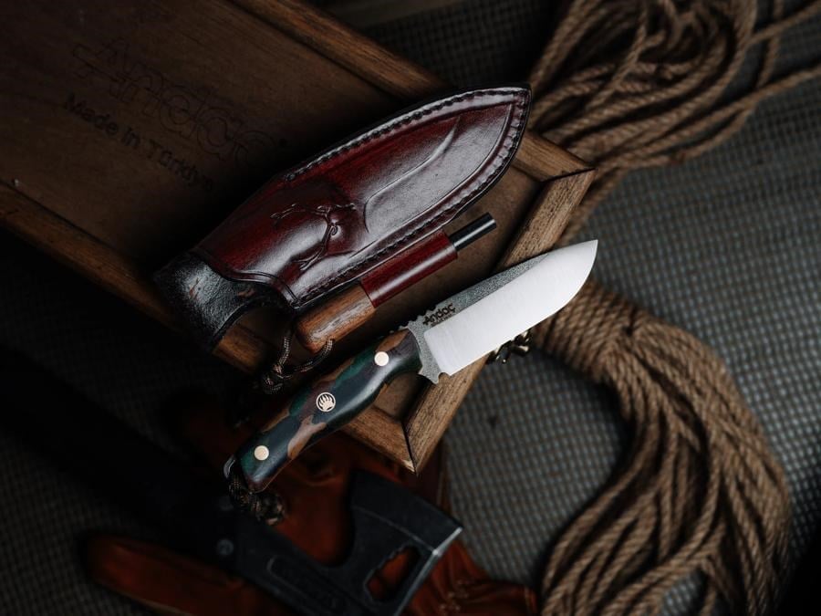 Aurora - Kamuflaj Micarta Kabza