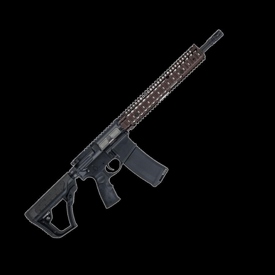 EMG Daniel Defense M4A1 RISII GBB Airsoft Tüfek BK/FDE (MWS Sistem) Double Eagle