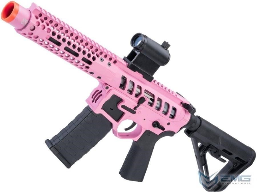 EMG F-1 Firearms PDW AR15 3G Style2 RS3 Hot Pin AEG Airsoft Tüfek