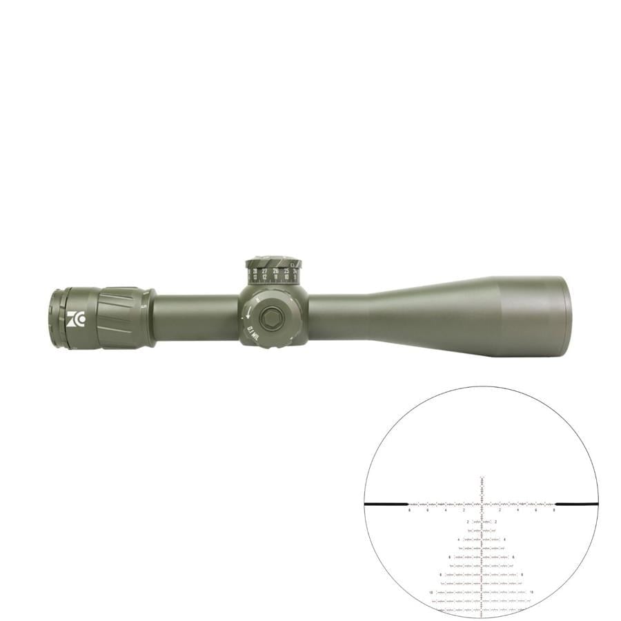 (ZCO) ZERO COMPROMISE OPTIC ZC527 5-27x56 MPCT2X FPP - GREEN