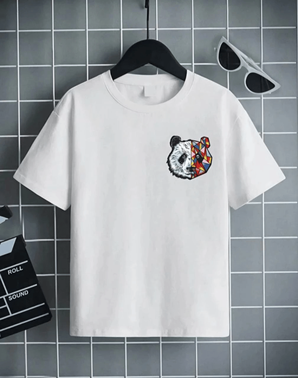 Unisex Çocuk Baskılı T-Shirt - Beyaz