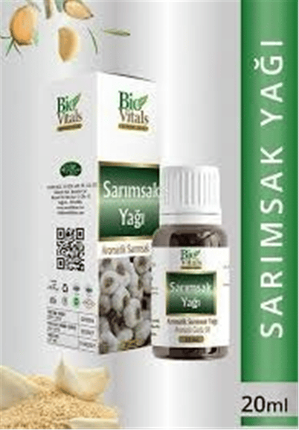 Bio Vitals Yağ 20ml Sarımsak