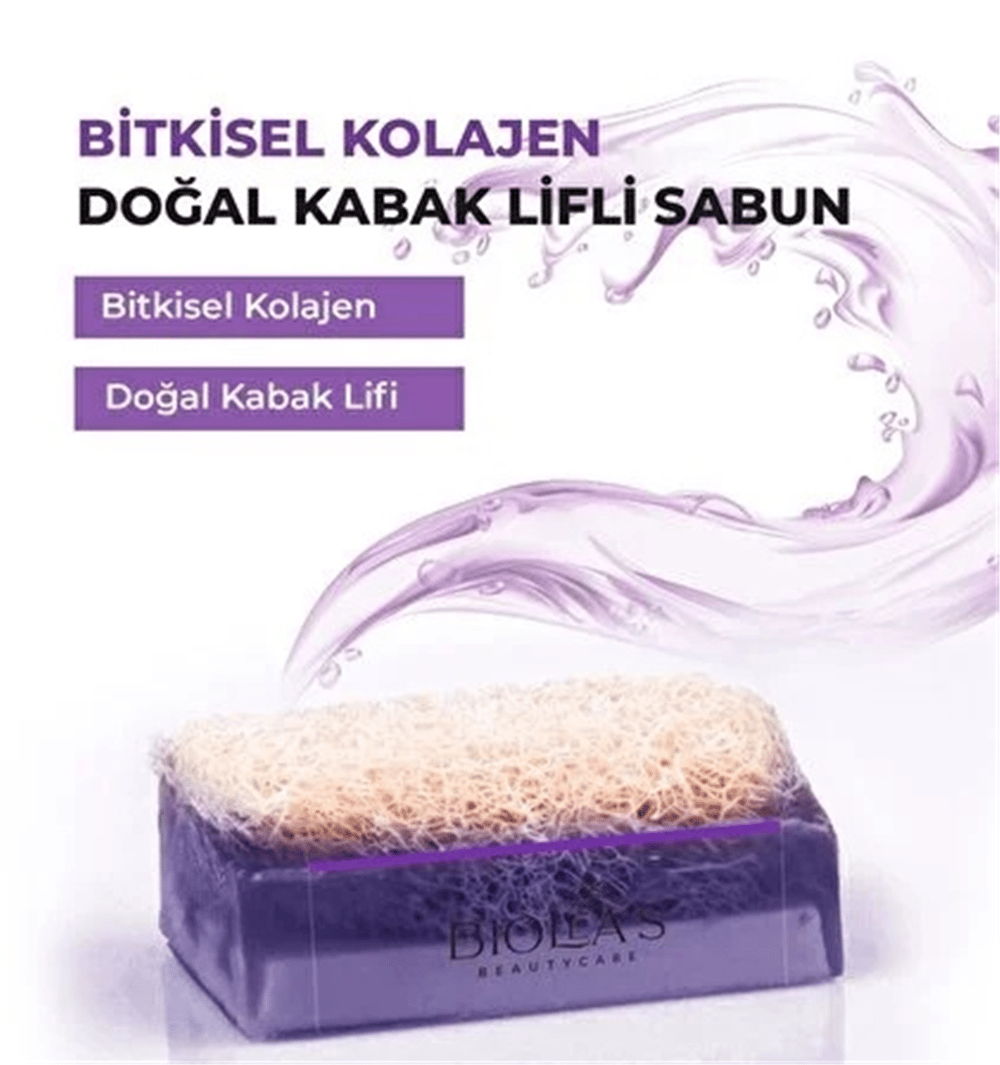 Biobiens 110gr Lifli Sabun Lavanta-Kolajen