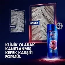 Clear Şampuan Bay 2'si Hızlı Stil 350ml