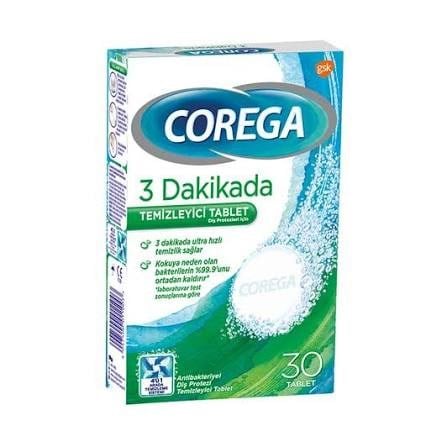 Corega Tablet Tüm Protezler İçin 30'lu