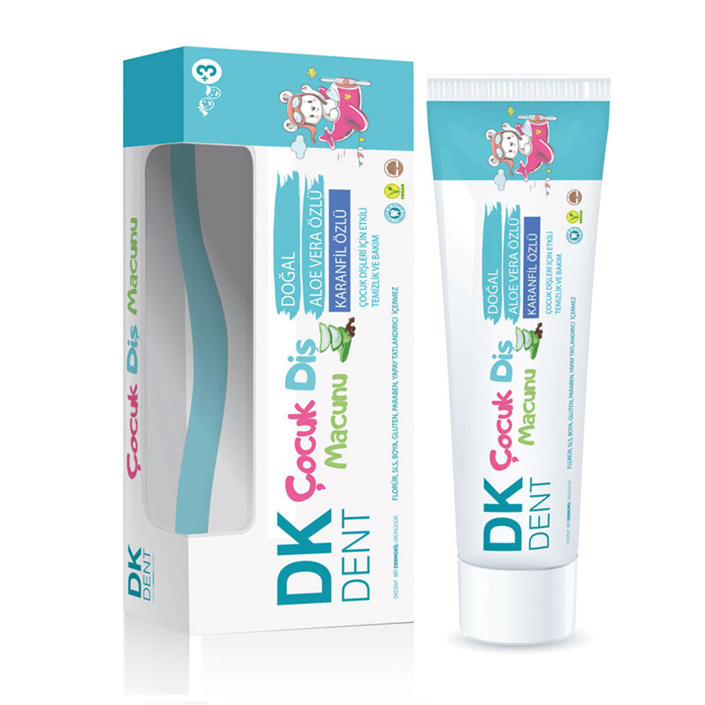 Dk Dent Diş Macunu 50ML+Fırça Çocuk Karanfil