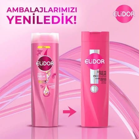 Elidor Şampuan Güçlü ve Parlak 2in1 400ml