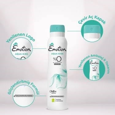 Emotion Deodorant Bayan Ocean Fresh 150ml