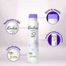 Emotion Deodorant Bayan Violet 150ml