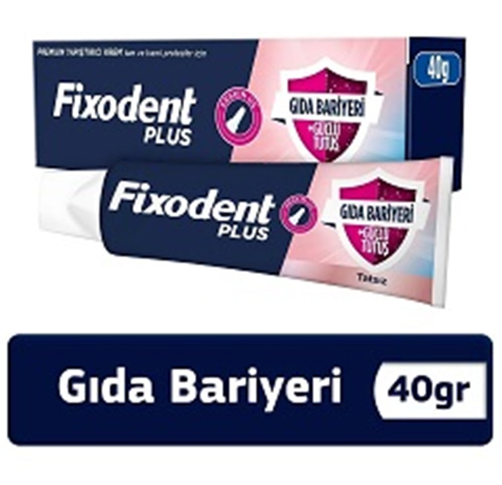 Fixodent Plus Gıda Bariyeri 40 Gr
