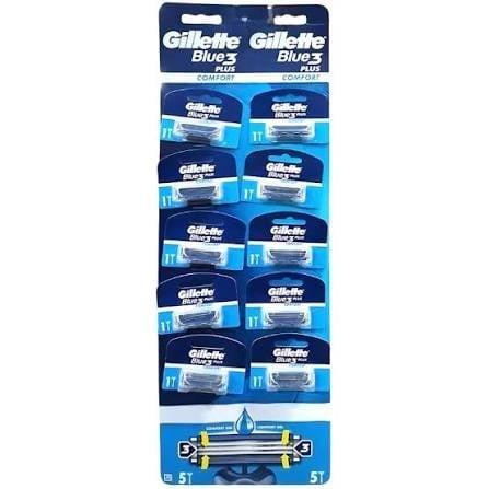 Gillette Blue 3 Kartela 10'lu