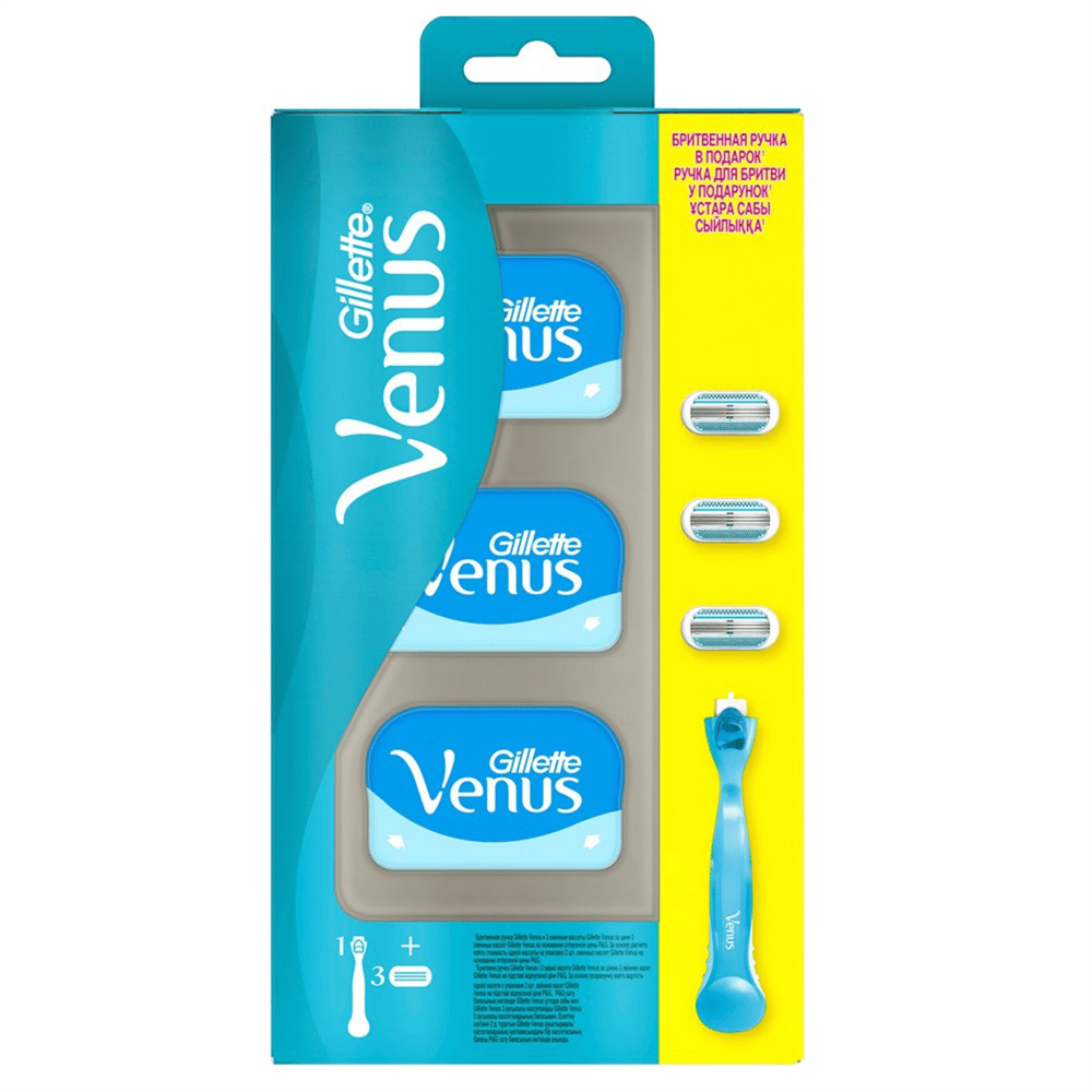 Gillette Venüs 3 Smooth Makina+3 Yedek