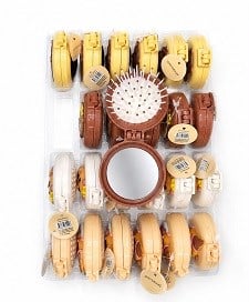 Gold Aynalı Çocuk Tarağı Stand *30