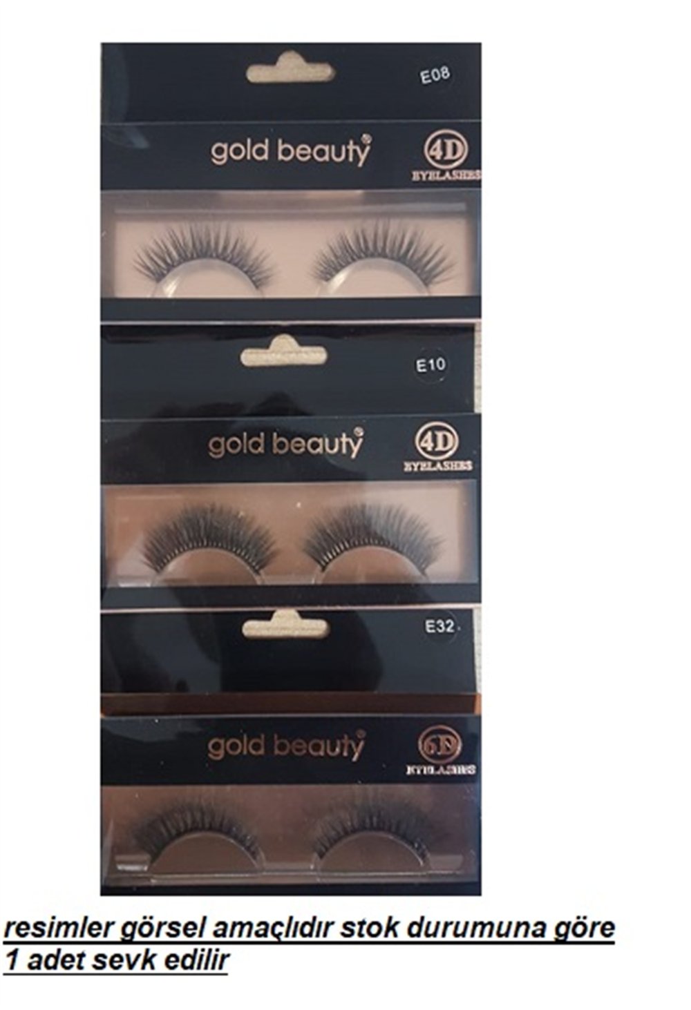 Gold Beauty 6d Kirpik