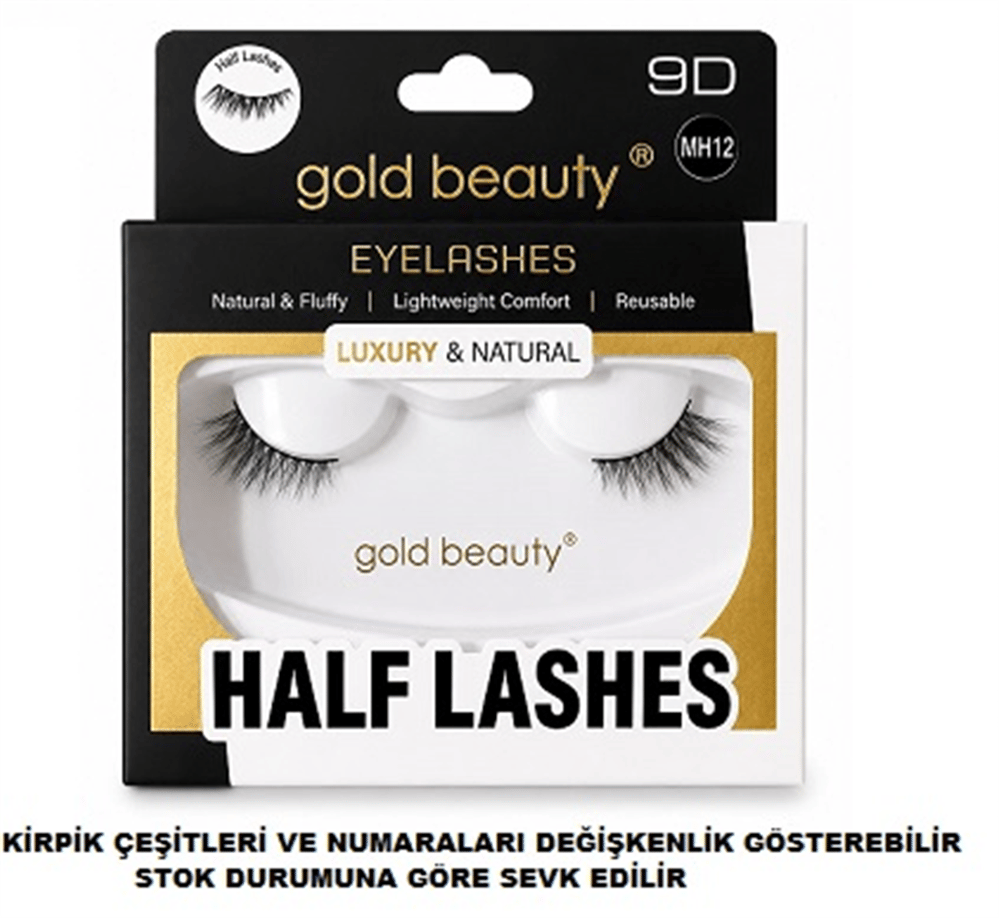 Gold Beauty Takma Kirpik İpek Luxury