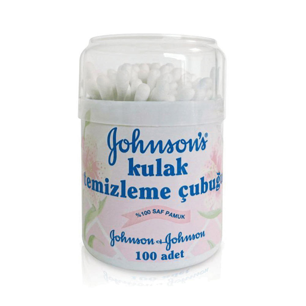 Johnsons Baby Kulak Çubuk 100'lü Kutulu