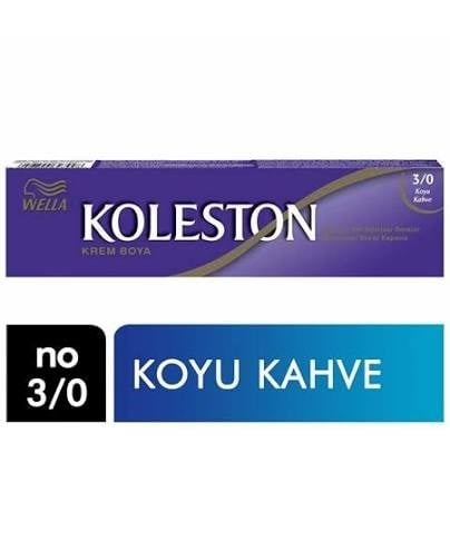 Koleston Tüp Boya Koyu Kahve 3/0