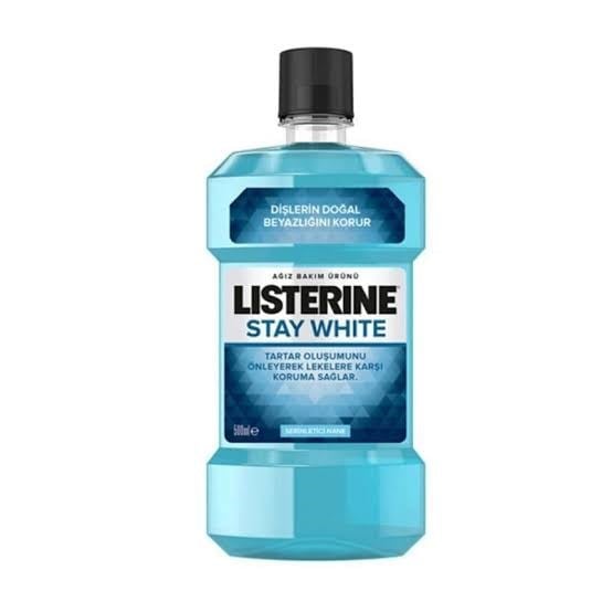 Listerine Ağız Bakım Suyu Stay Whit 500ml