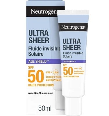 Neutrogena Ultra Sheer Nemlendirici 50SPF Fluid Güneş Koruyucu Krem 50 ml
