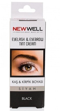 New Well Kaş ve Kirpik Boyası Siyah