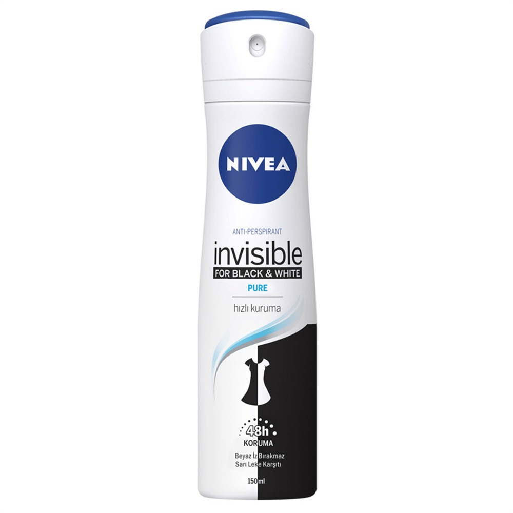 Nivea Deodorant Bayan İnsible Pure 150ml