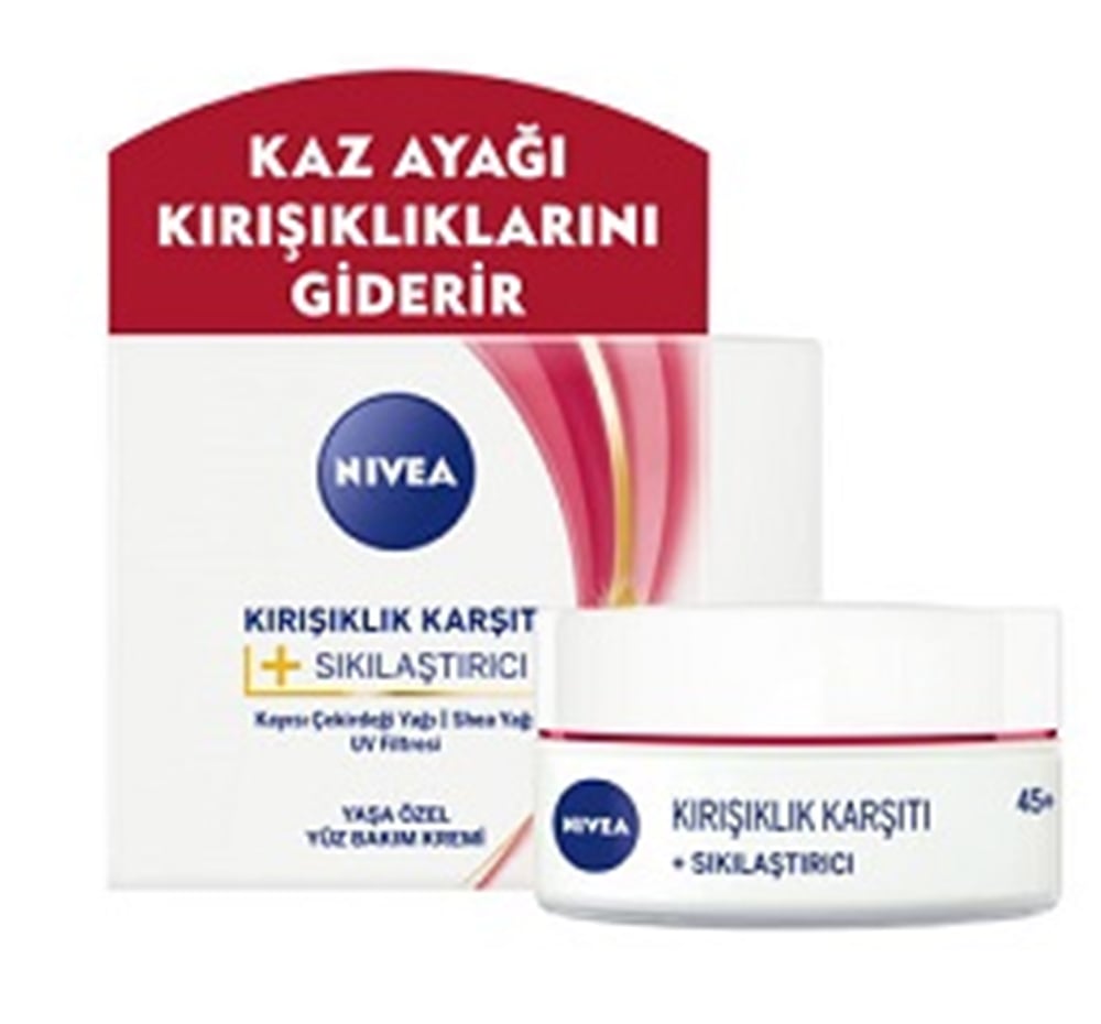 Nivea Visage Kırışıklık Karşıtı Sıkılaştırıcı +45 50ml