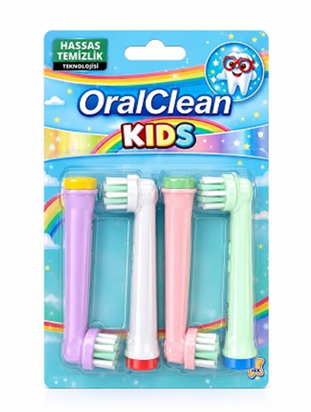 Oral Clean Yedek Başlık Kids*12 No-001