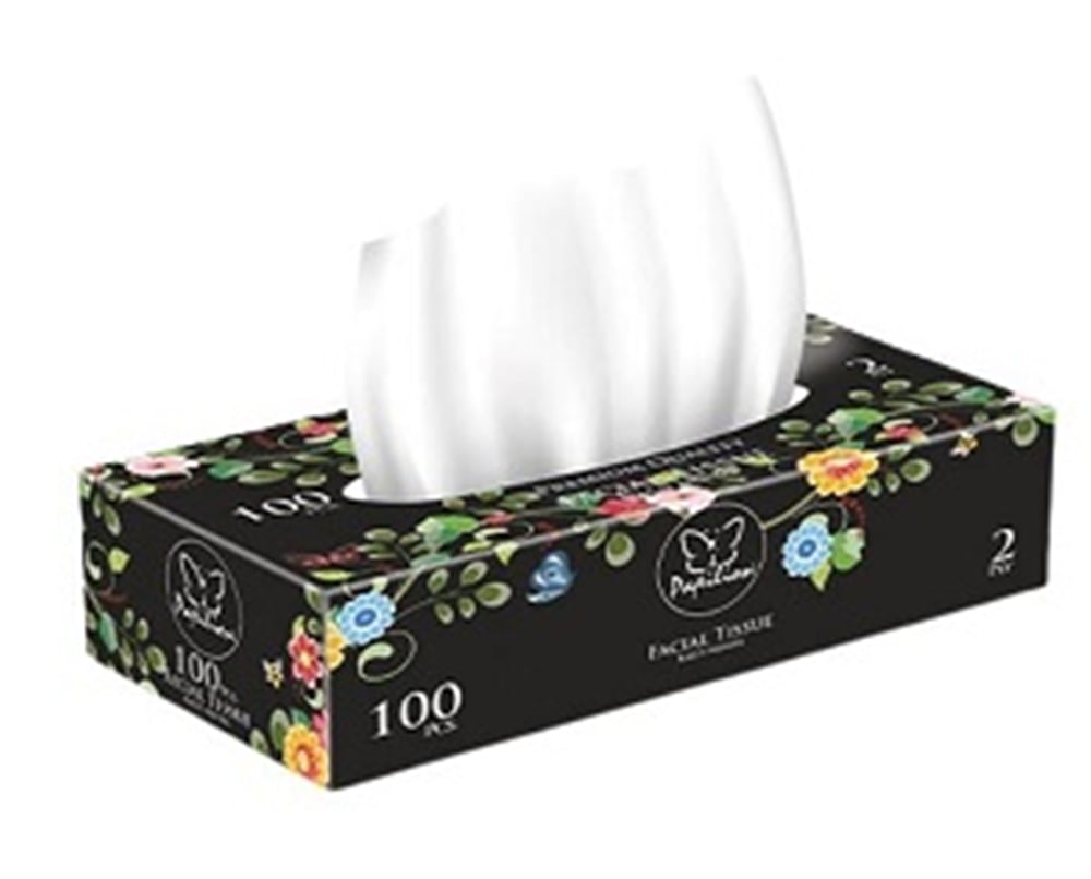 Papilon Kutu Mendil 100 lü