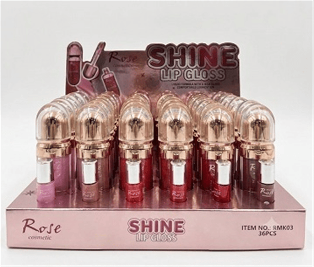 Rose lip glos Shıne 6 Renk Ton Rmk-03 *36
