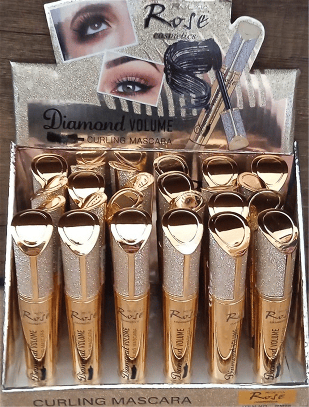 Rose Maskara Diamond Volume Rm-08