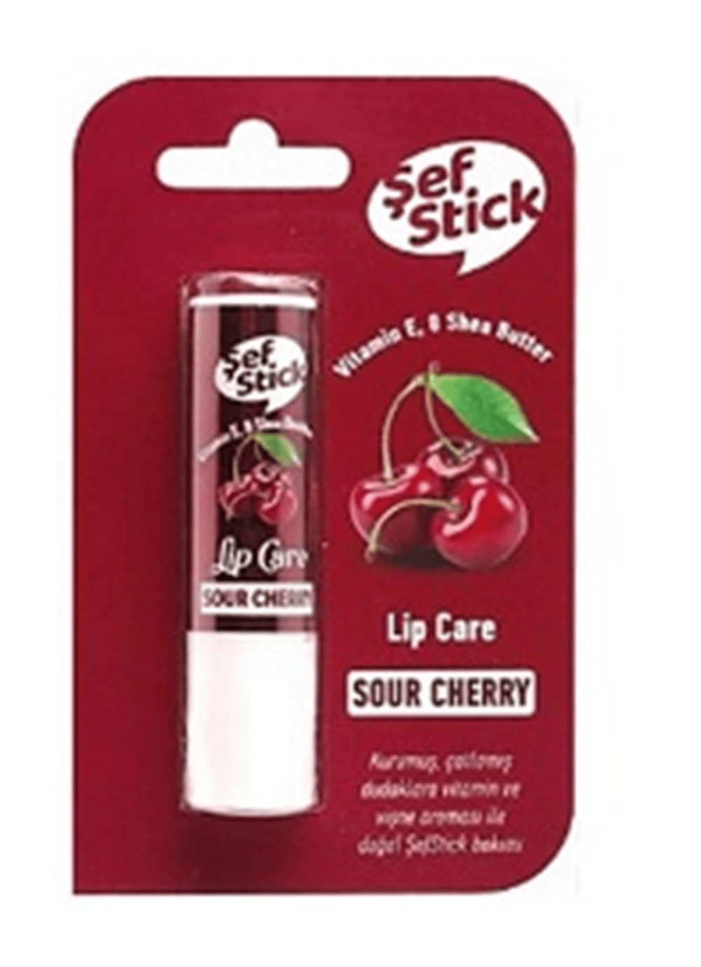 Şef stcik Lip Care Cherry